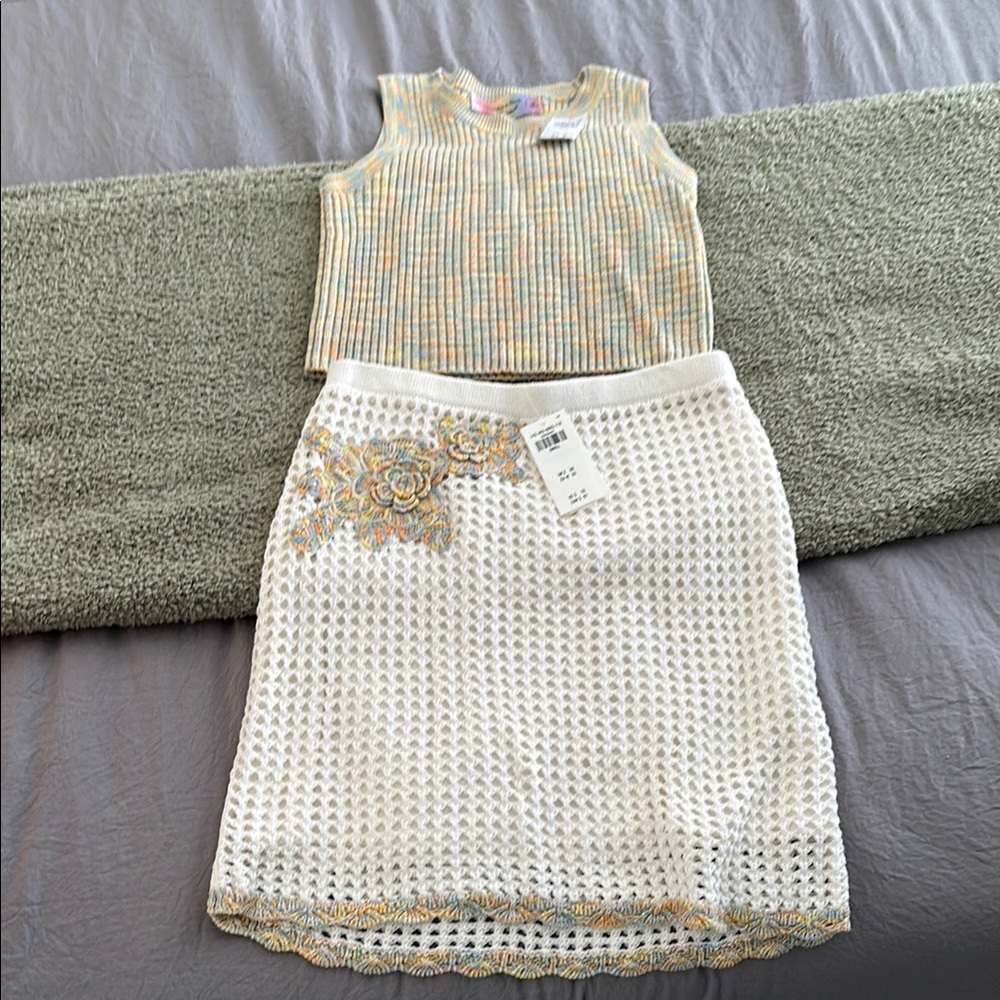 Abercrombie & Fitch Multicolor Knit Tank